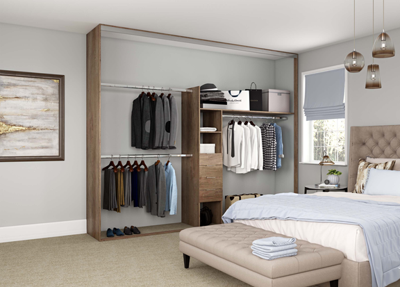 Axis wardrobe interiors