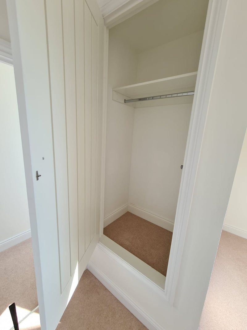 Essential 1 Shelf and Hanging Rail wardrobe Interior Only